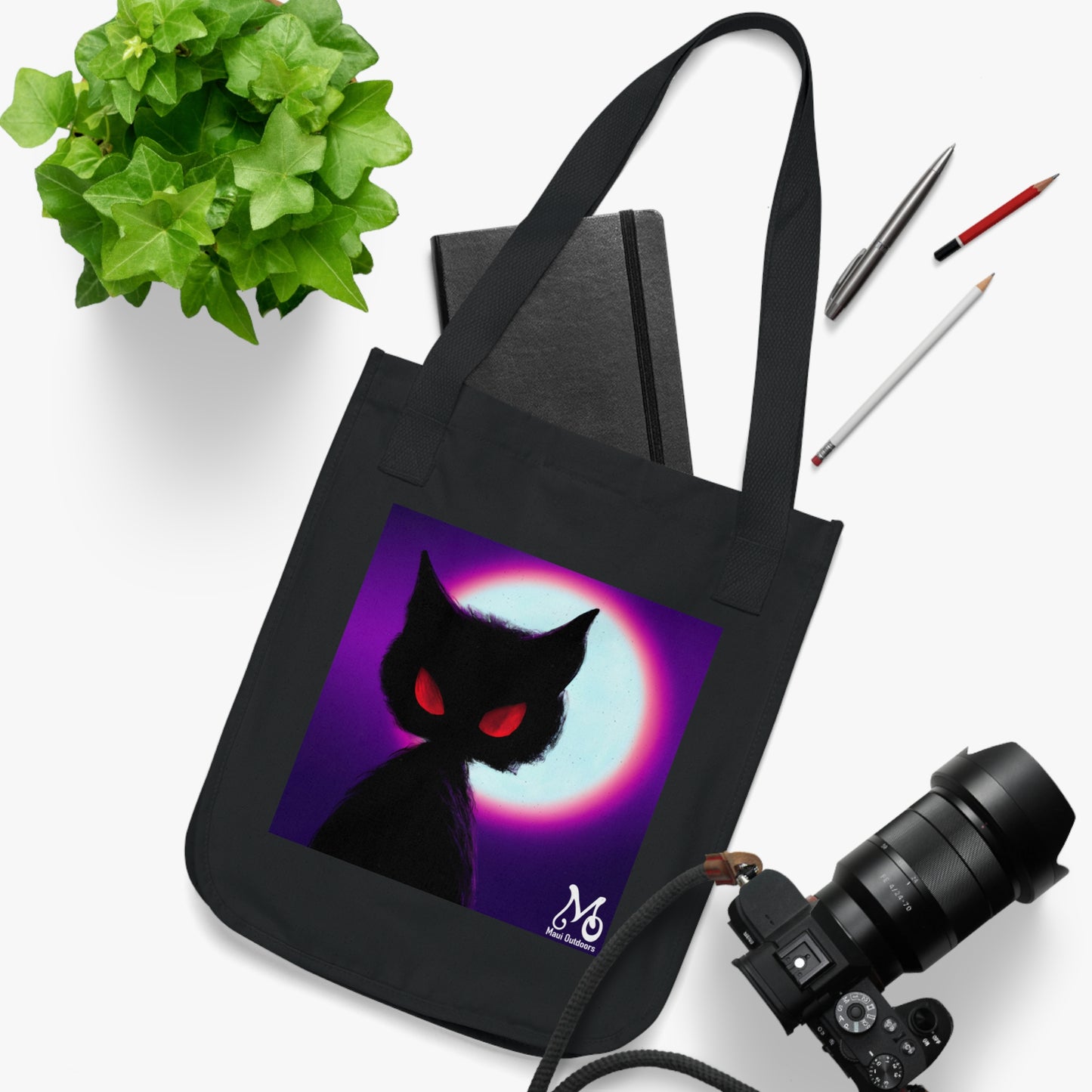 Shadowpaws - Organic Canvas Tote Bag