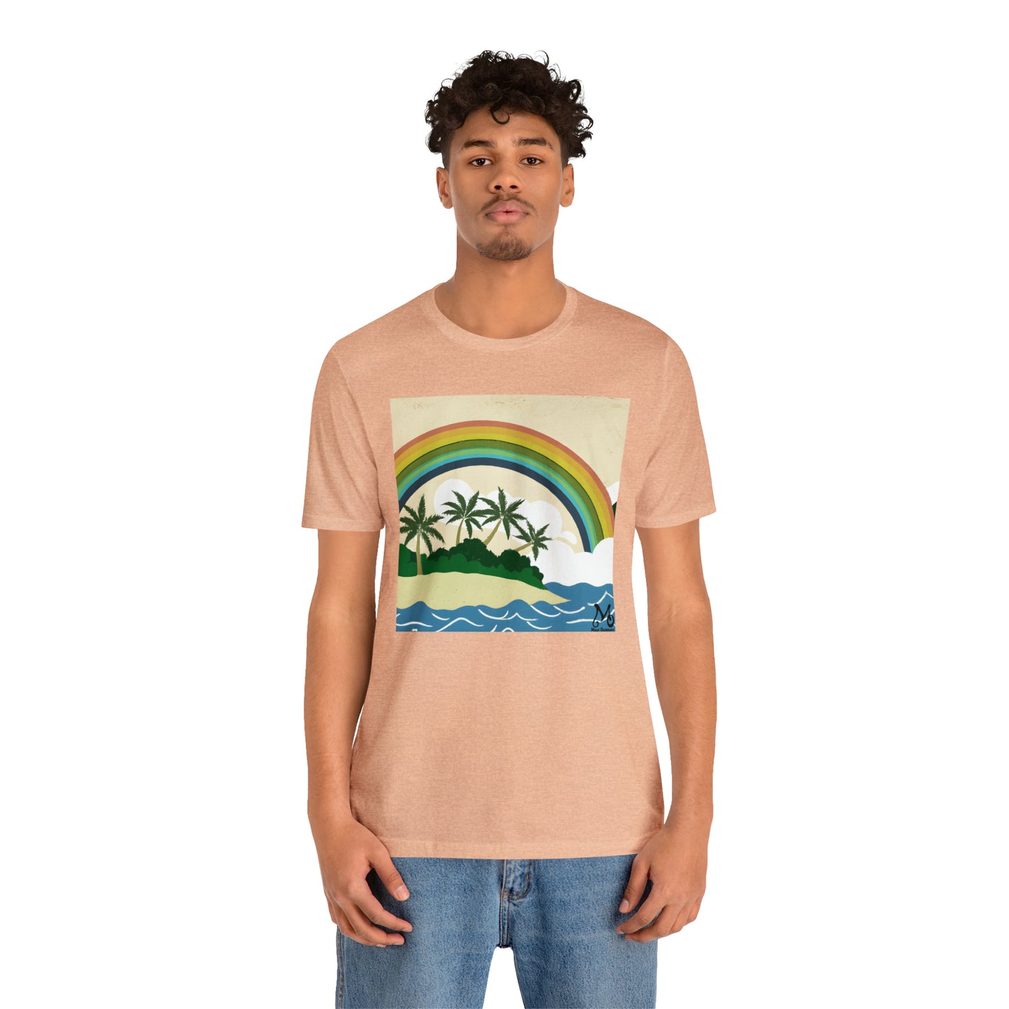 Rainbow Vista Island VII - T-shirt