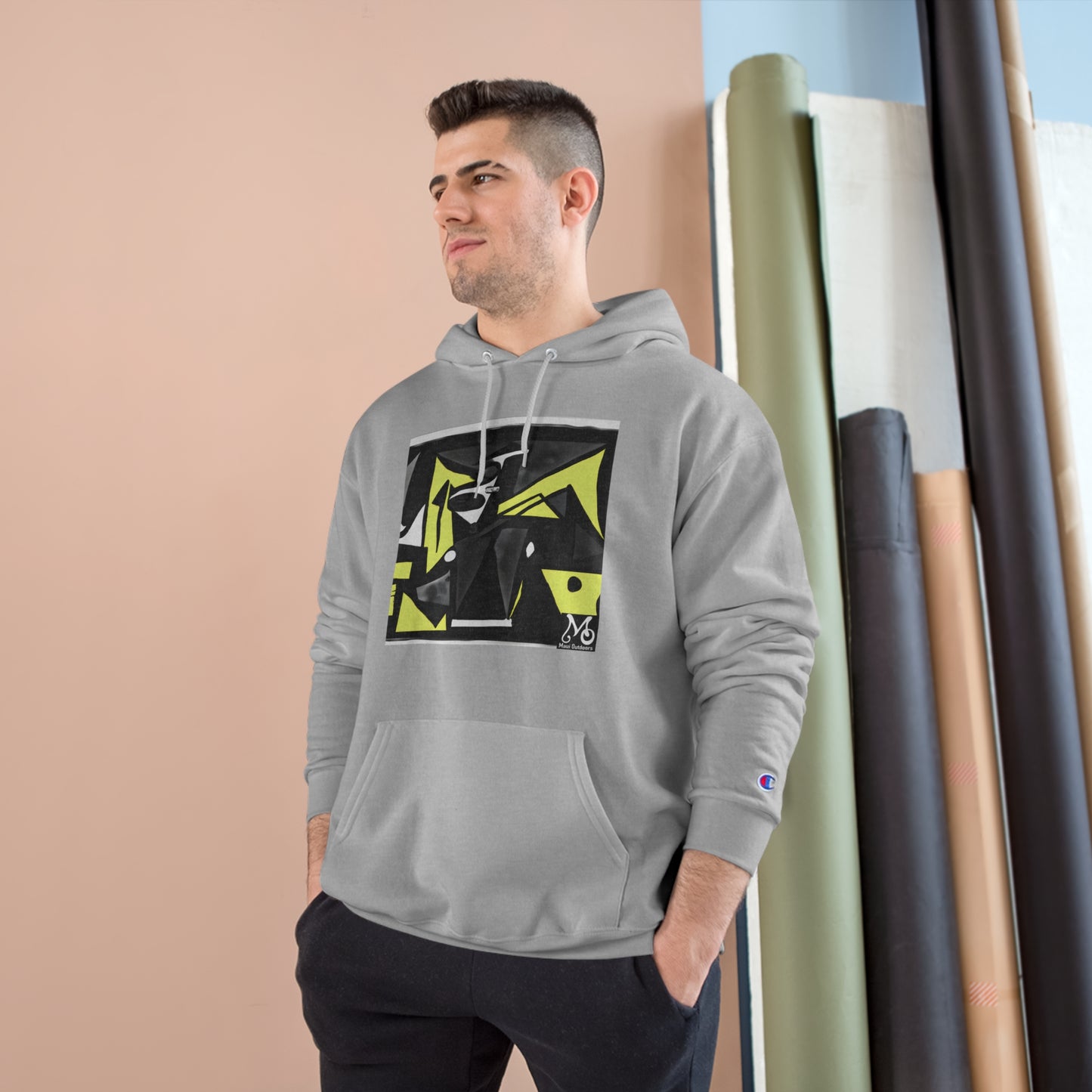 Geometric Splendor - Champion Hoodie