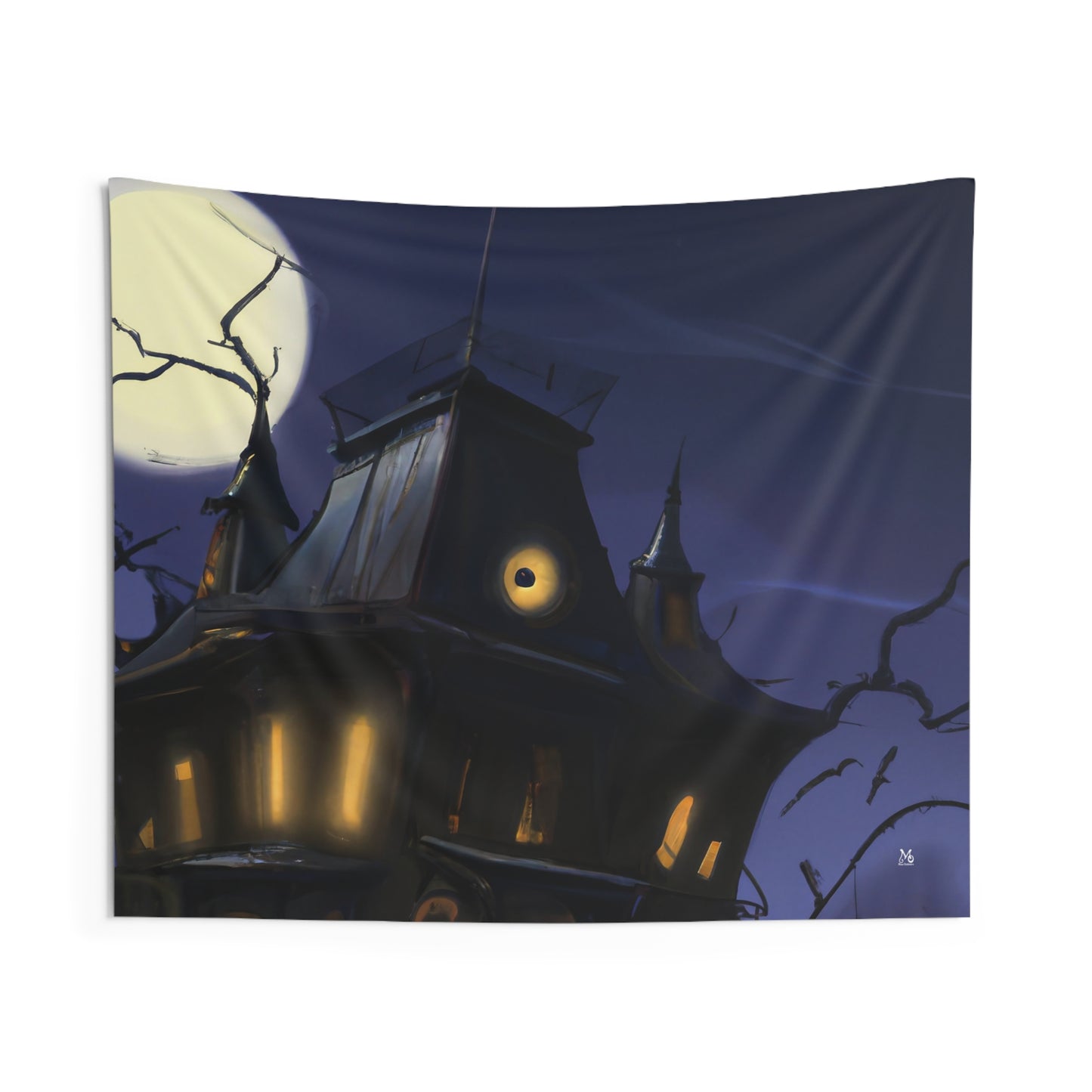 The Shadow Manor - Halloween Tapestry