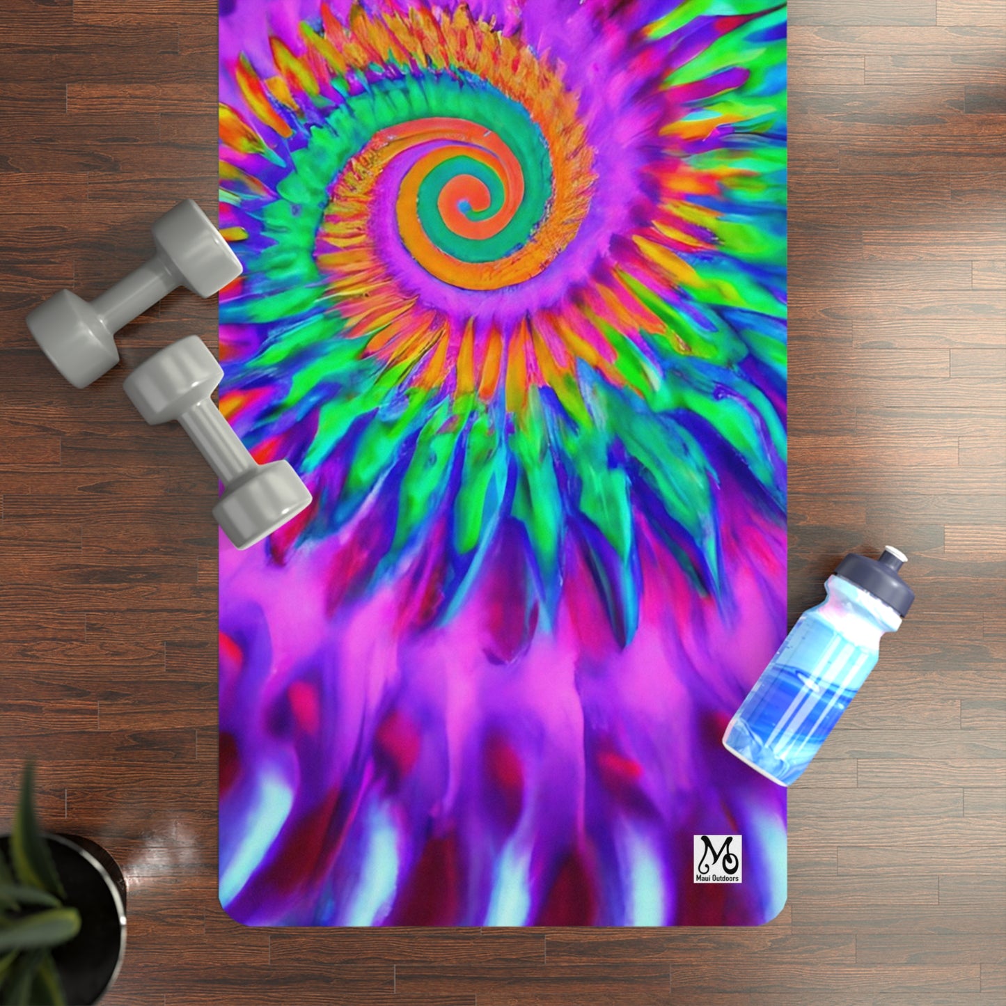 Spiral Swirl Vortex - Yoga Mat