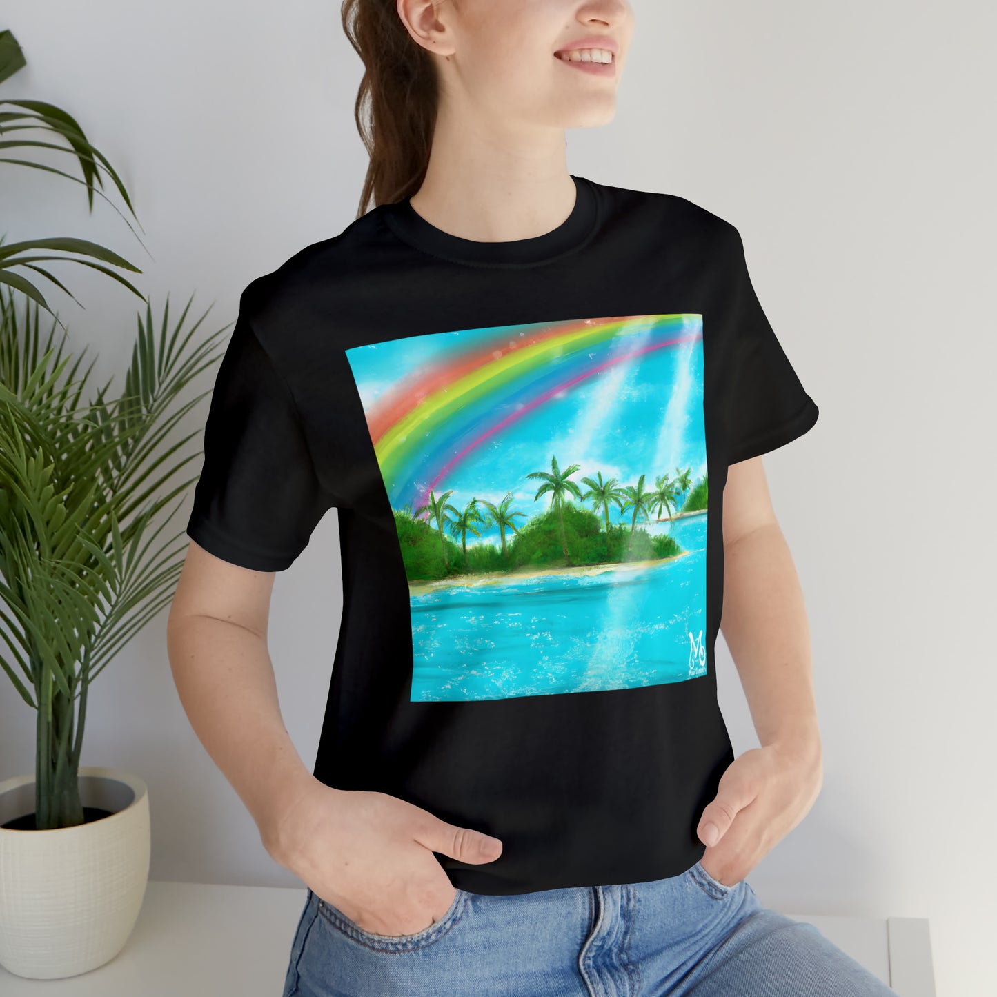 Tropical Serene Vista - T-shirt