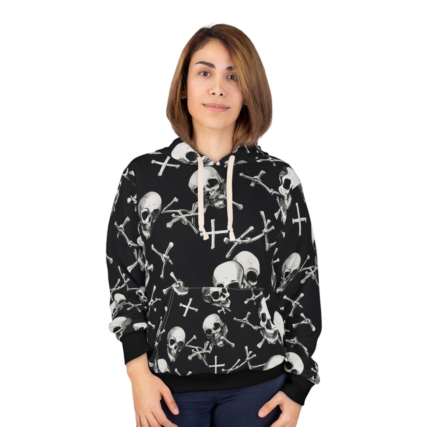 Skull and Crossbones VII - Unisex Pullover Hoodie