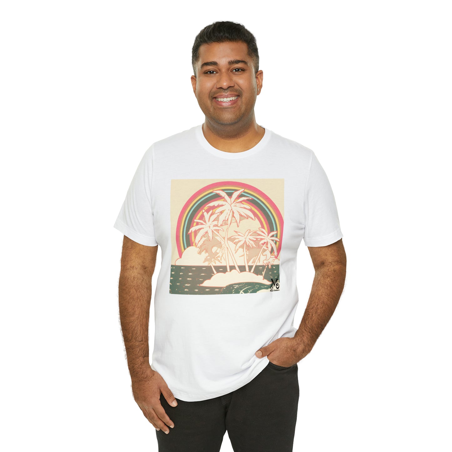 Rainbow View Island - T-shirt