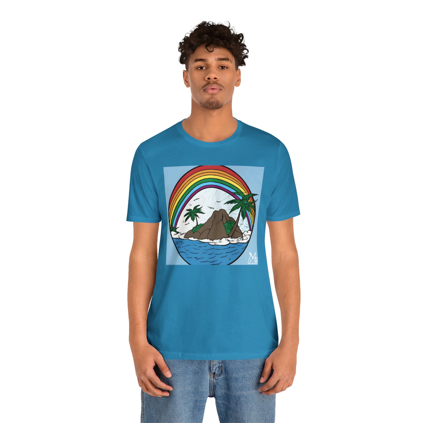 Rainbow Vista Island III - T-shirt