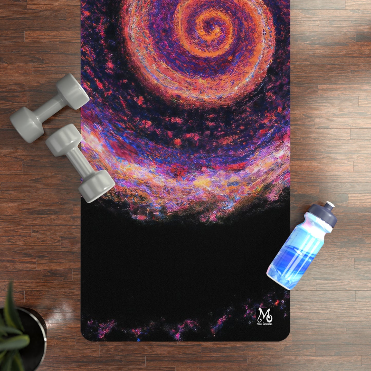 Galactic Helix Whirlpool - Yoga Mat