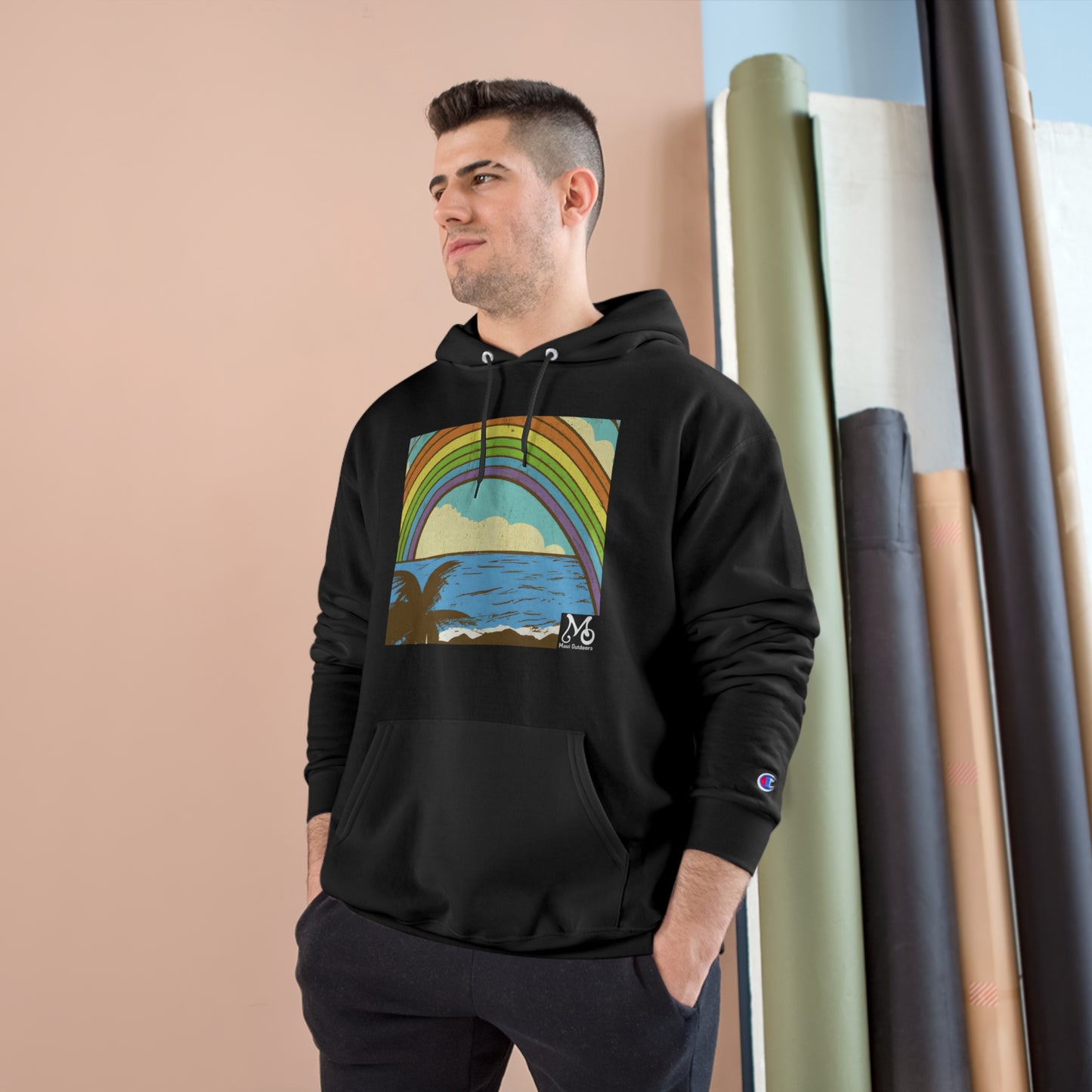 Rainbow Harbor - Champion Hoodie