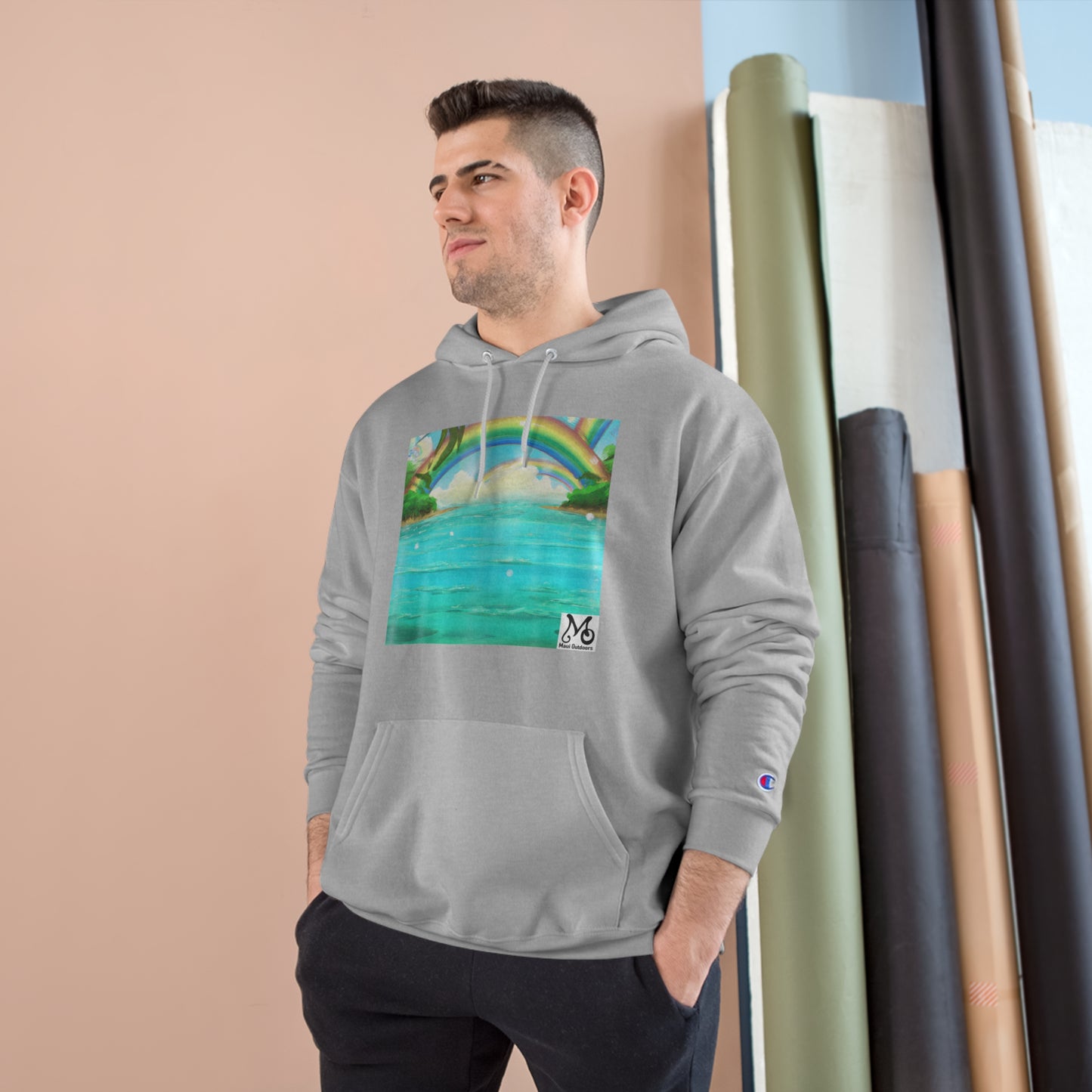 Island Paradise Vista - Champion Hoodie