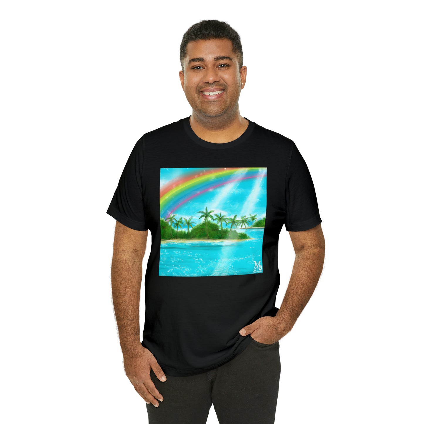 Tropical Serene Vista - T-shirt