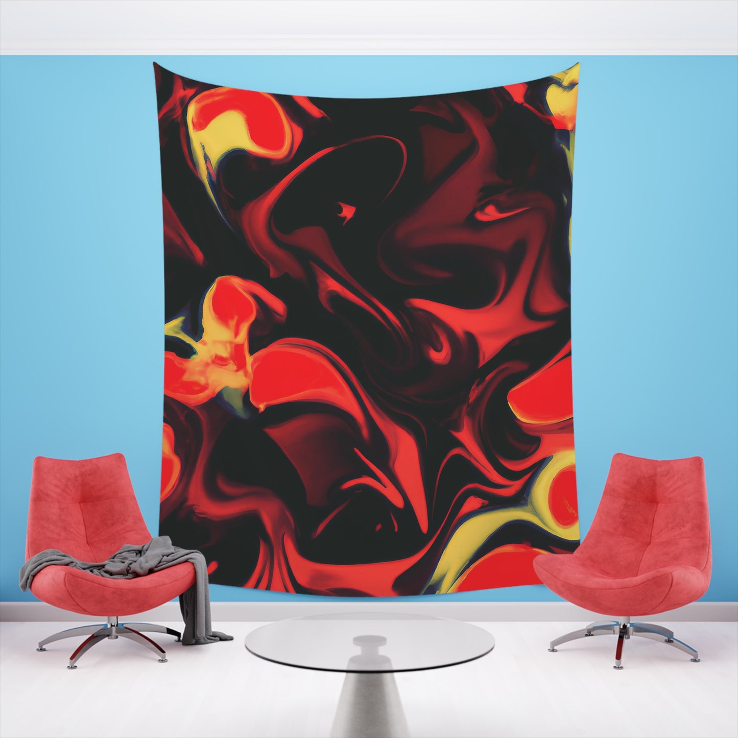 Soothing Sway of the Lava Lamp - Tapestry