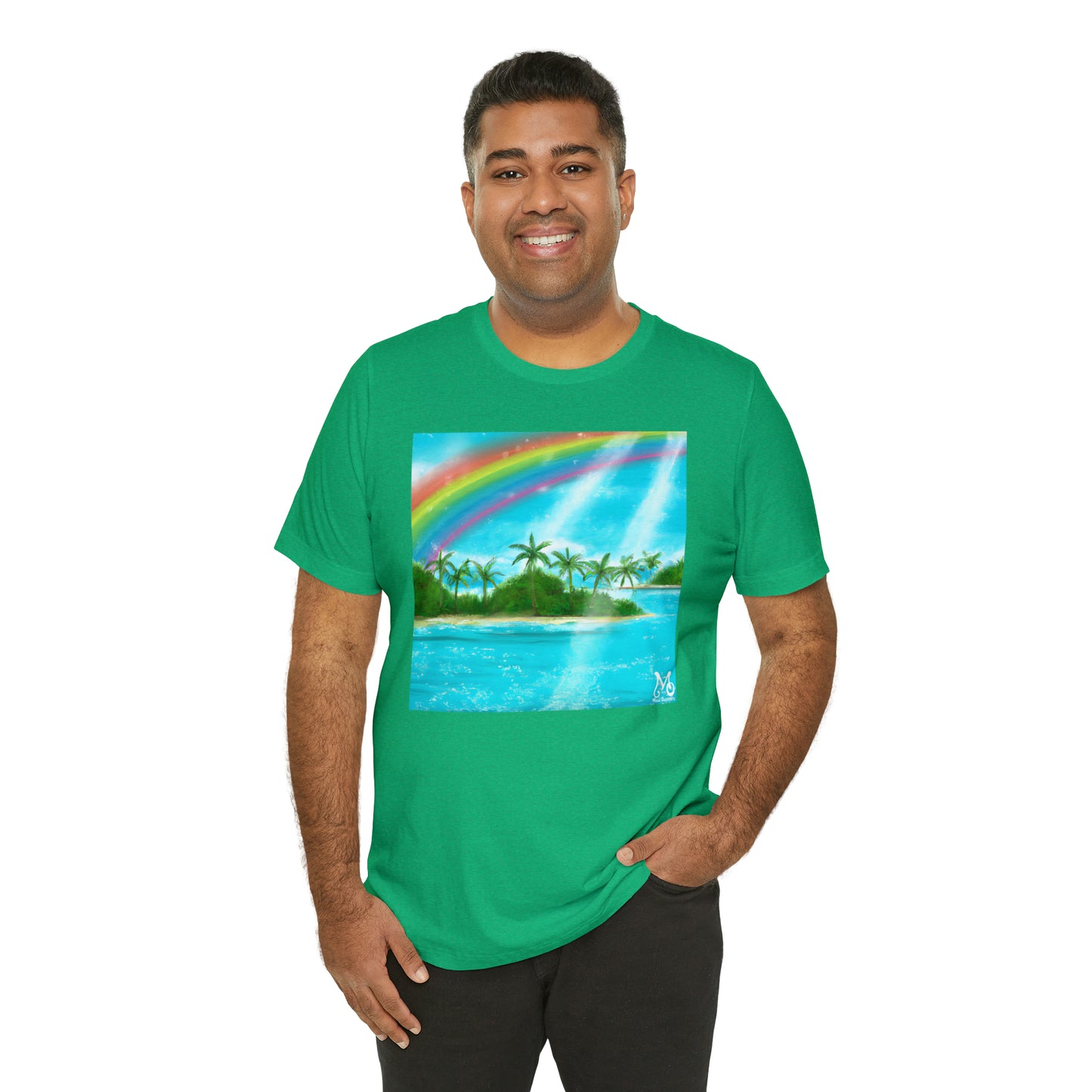 Tropical Serene Vista - T-shirt