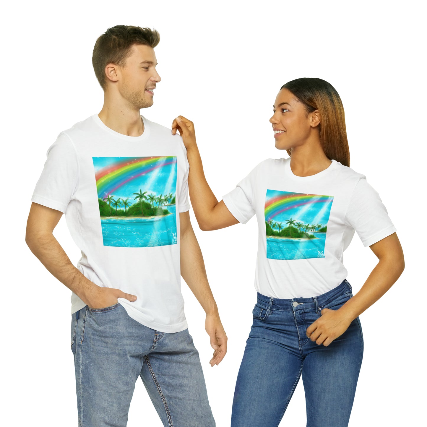 Tropical Serene Vista - T-shirt