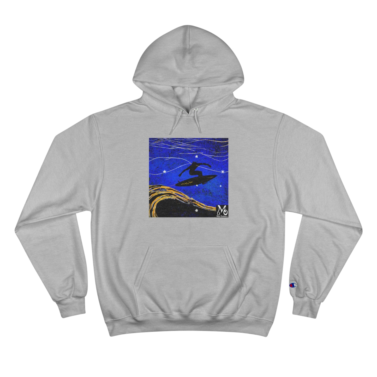 Surf Splendor - Champion Hoodie