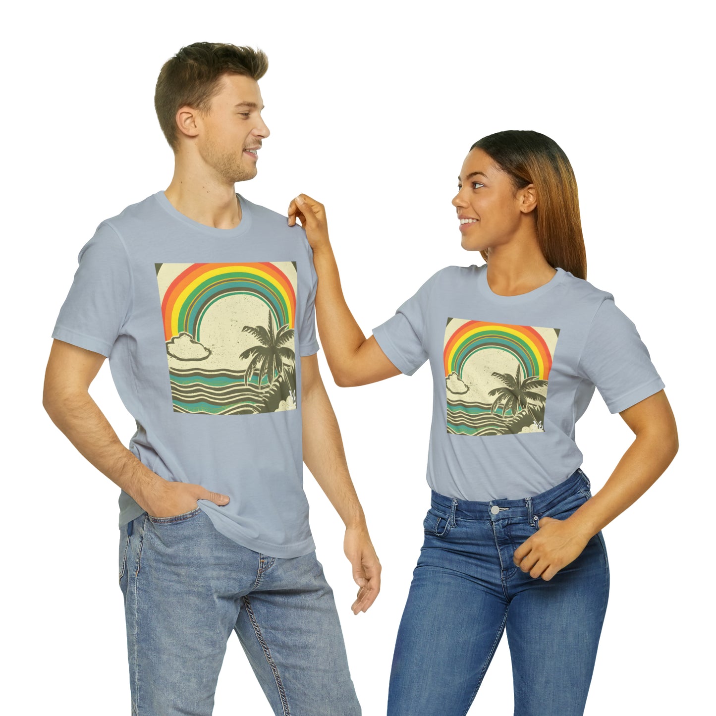 Rainbow Island Vista V - T-shirt