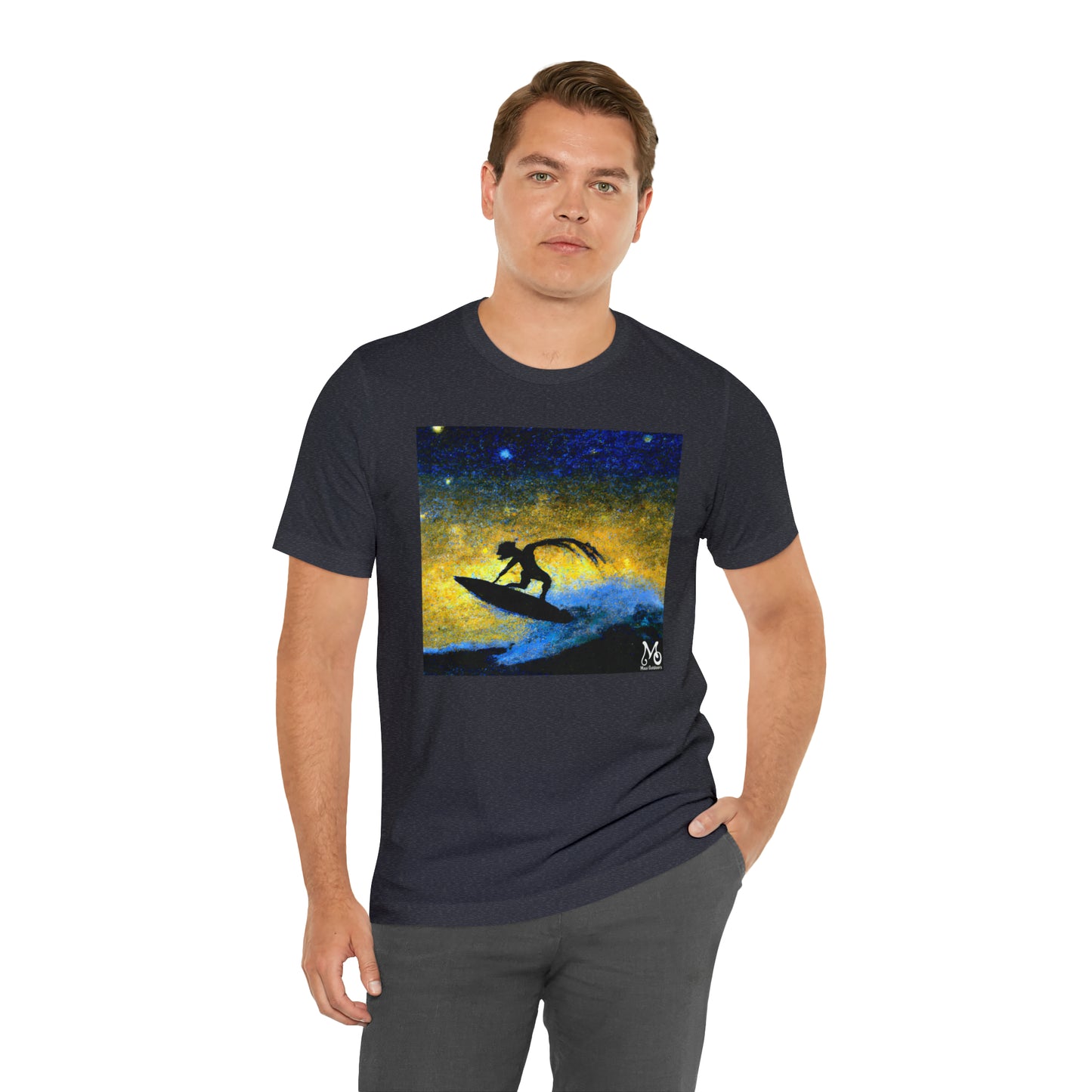 Cresting the Perfect Wave. - T-shirt