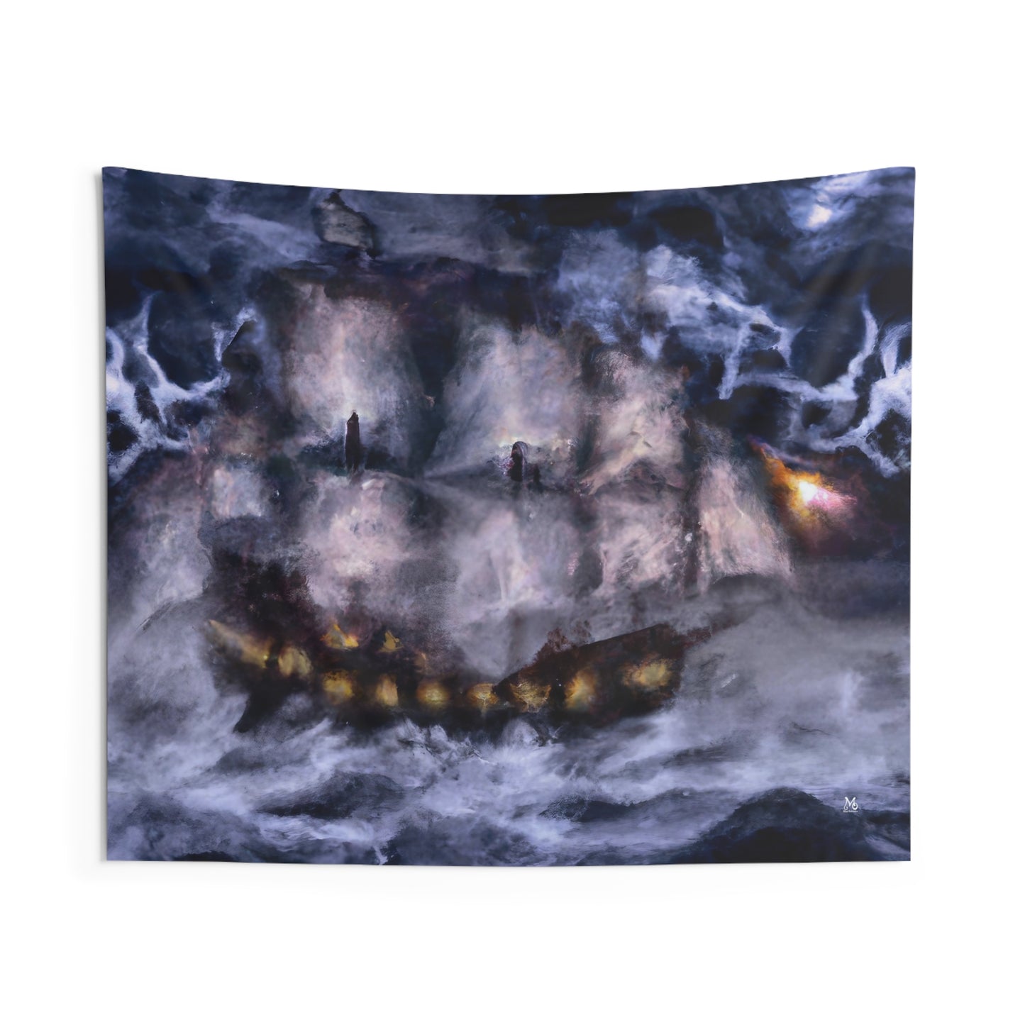 Cursed Scourge of the Seas - Halloween Tapestry