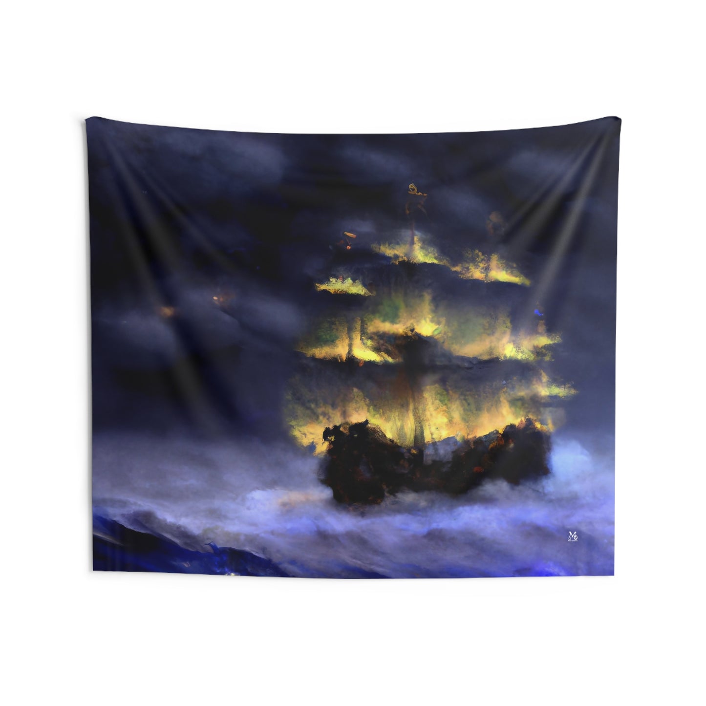 The Phantom Galleon - Halloween Tapestry