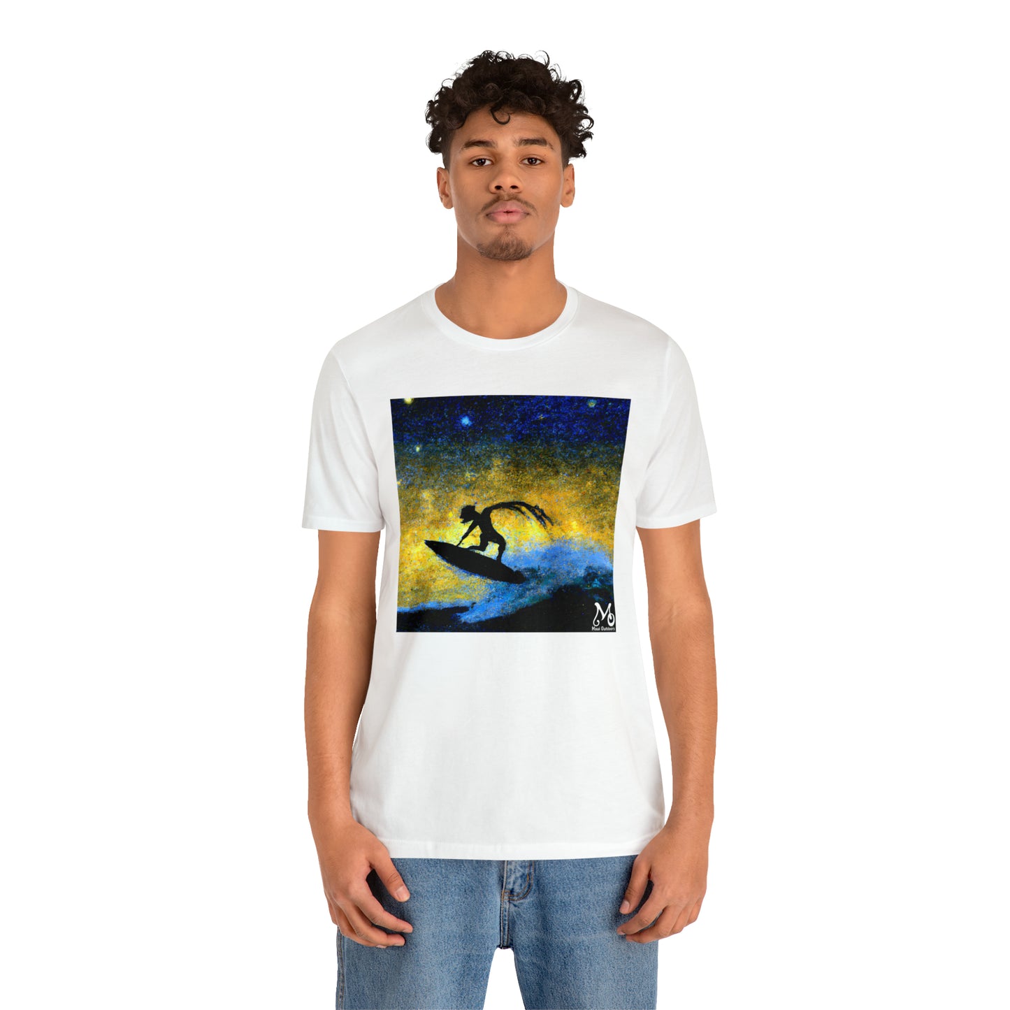 Cresting the Perfect Wave. - T-shirt