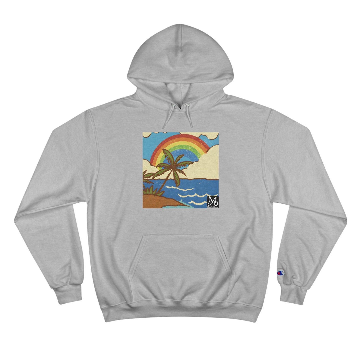 Rainbow Vista Island IV - Champion Hoodie