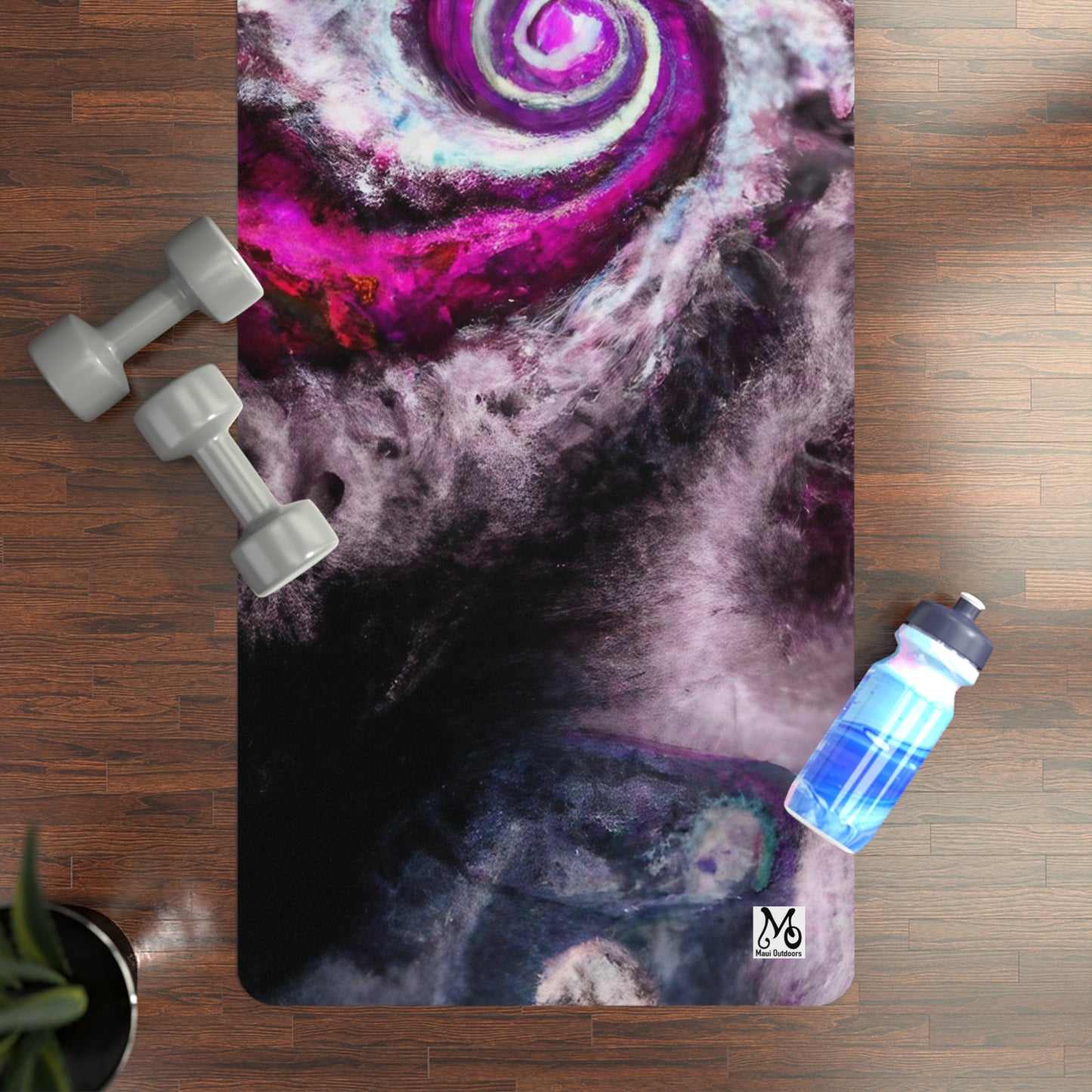 Galactic Helix - Yoga Mat