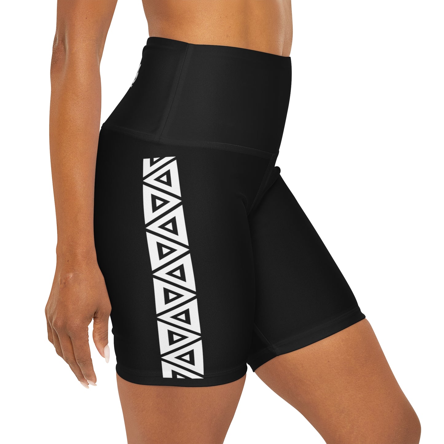 Maui Outdoors Tribal VI - High Waisted Yoga Shorts