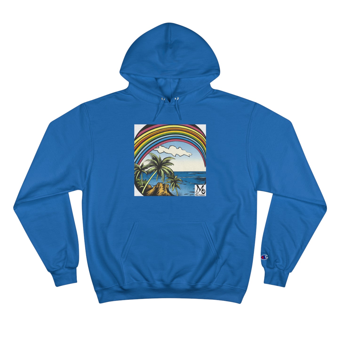 Rainbow Vista Isle II - Champion Hoodie