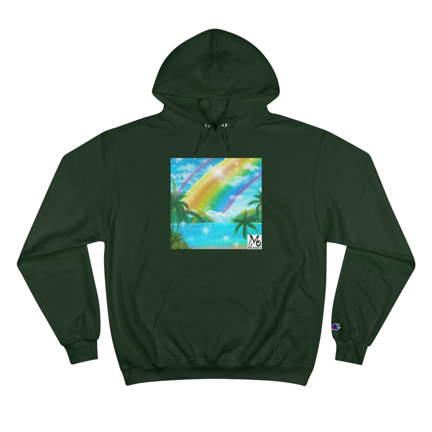 Tropical Paradise Vista - Champion Hoodie