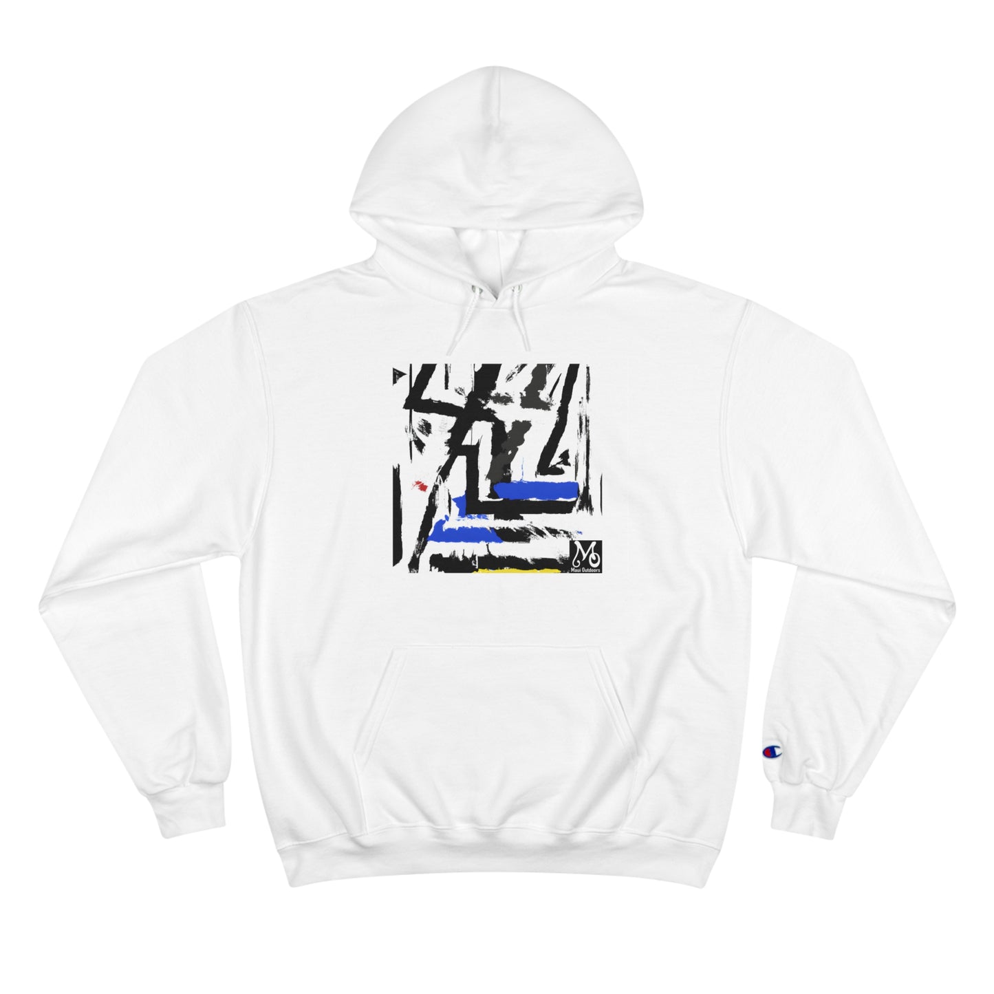 Intersecting Chromatic Clouds - Champion Hoodie