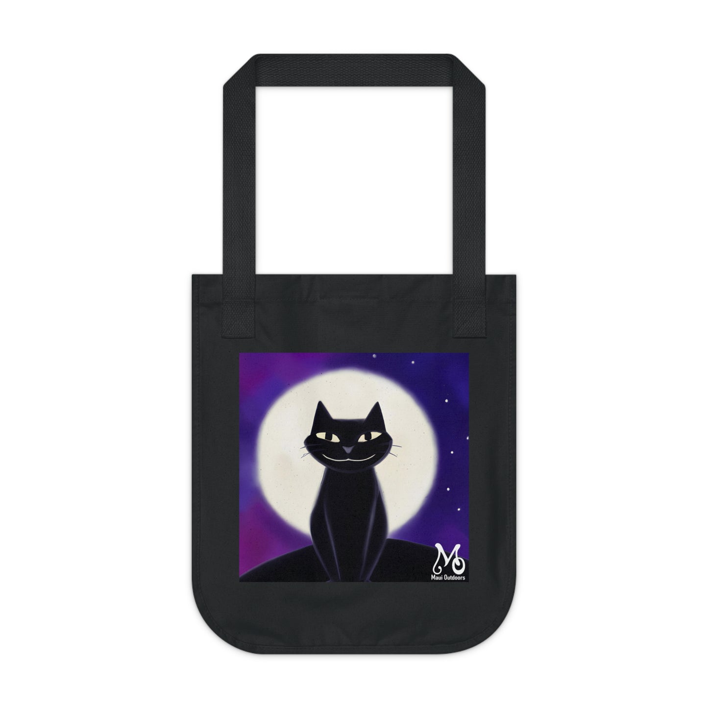 Midnight Hiss - Organic Canvas Tote Bag