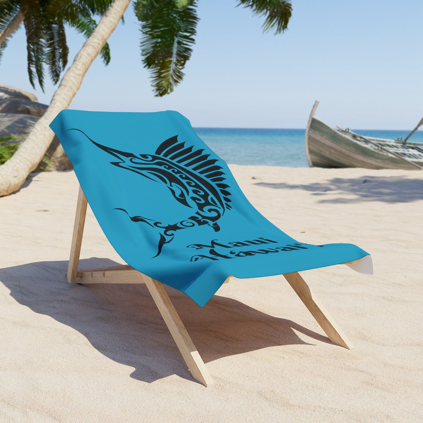 Marlin Tribal - Beach Towel