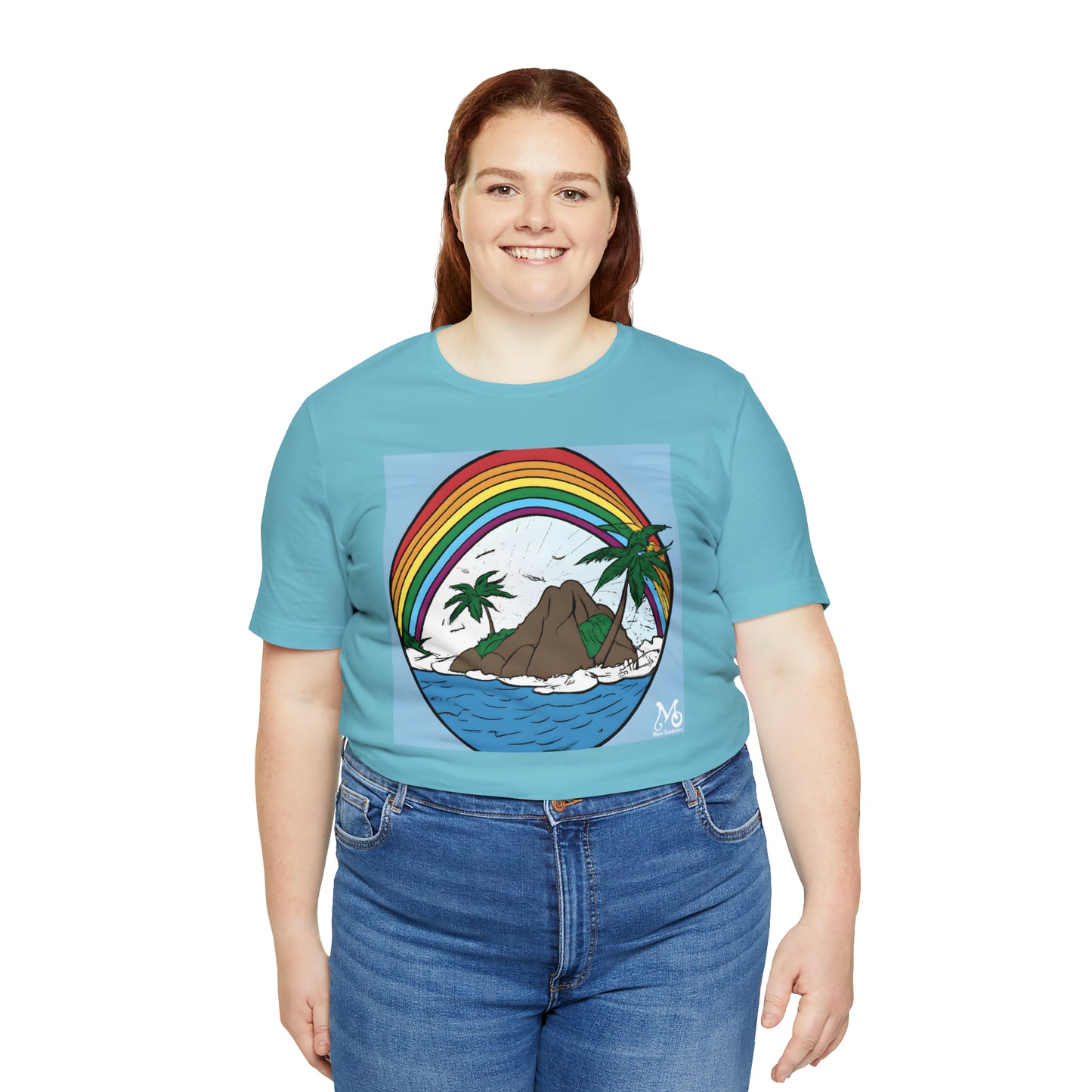 Rainbow Vista Island III - T-shirt