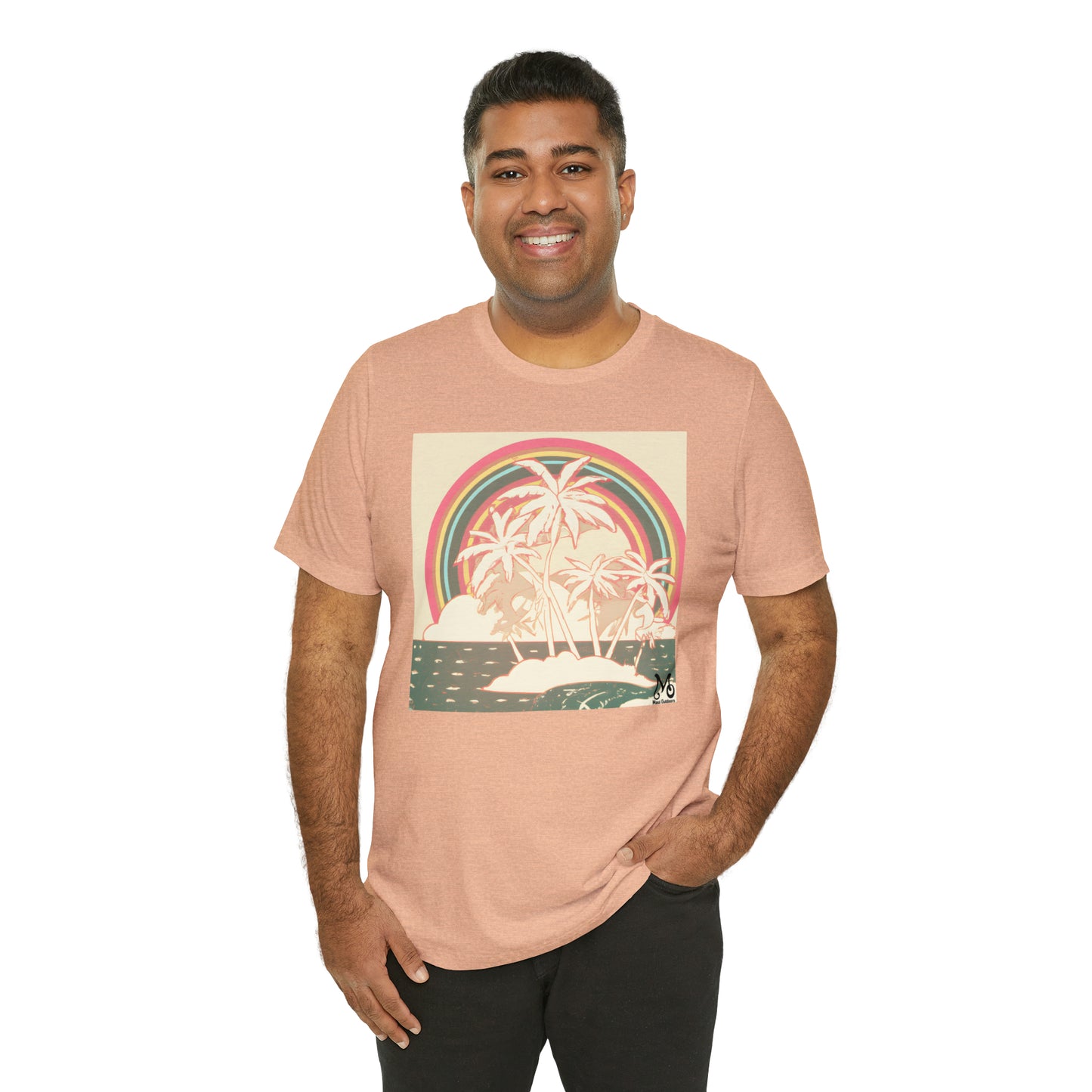 Rainbow View Island - T-shirt