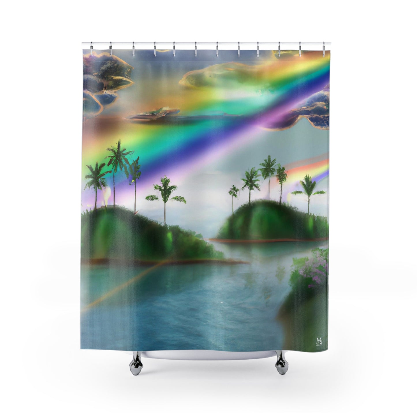 Rainbow Paradise - Shower Curtain