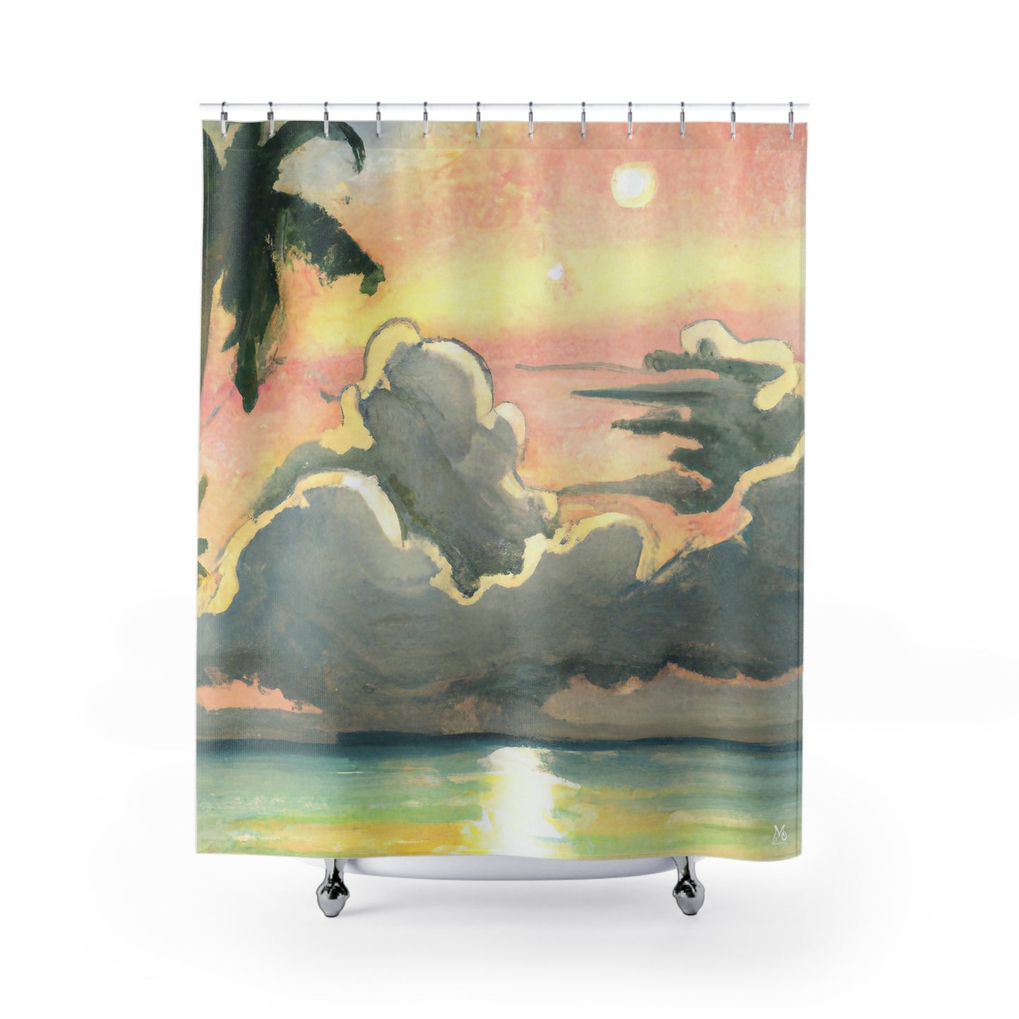 Kalani Naluomapapuka Beach - Shower Curtain