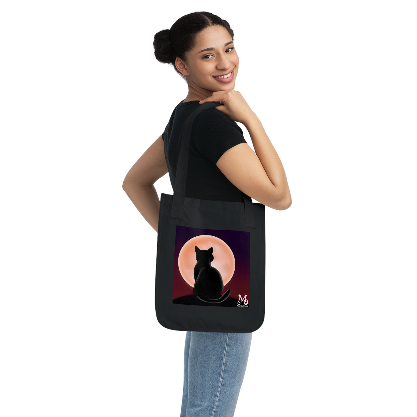 Midnightfur - Organic Canvas Tote Bag