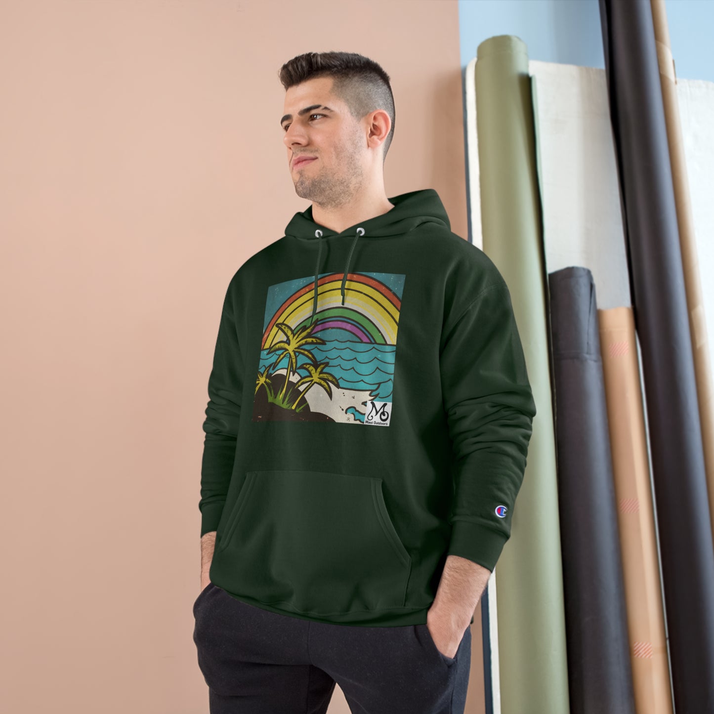 Rainbow Vista VI - Champion Hoodie