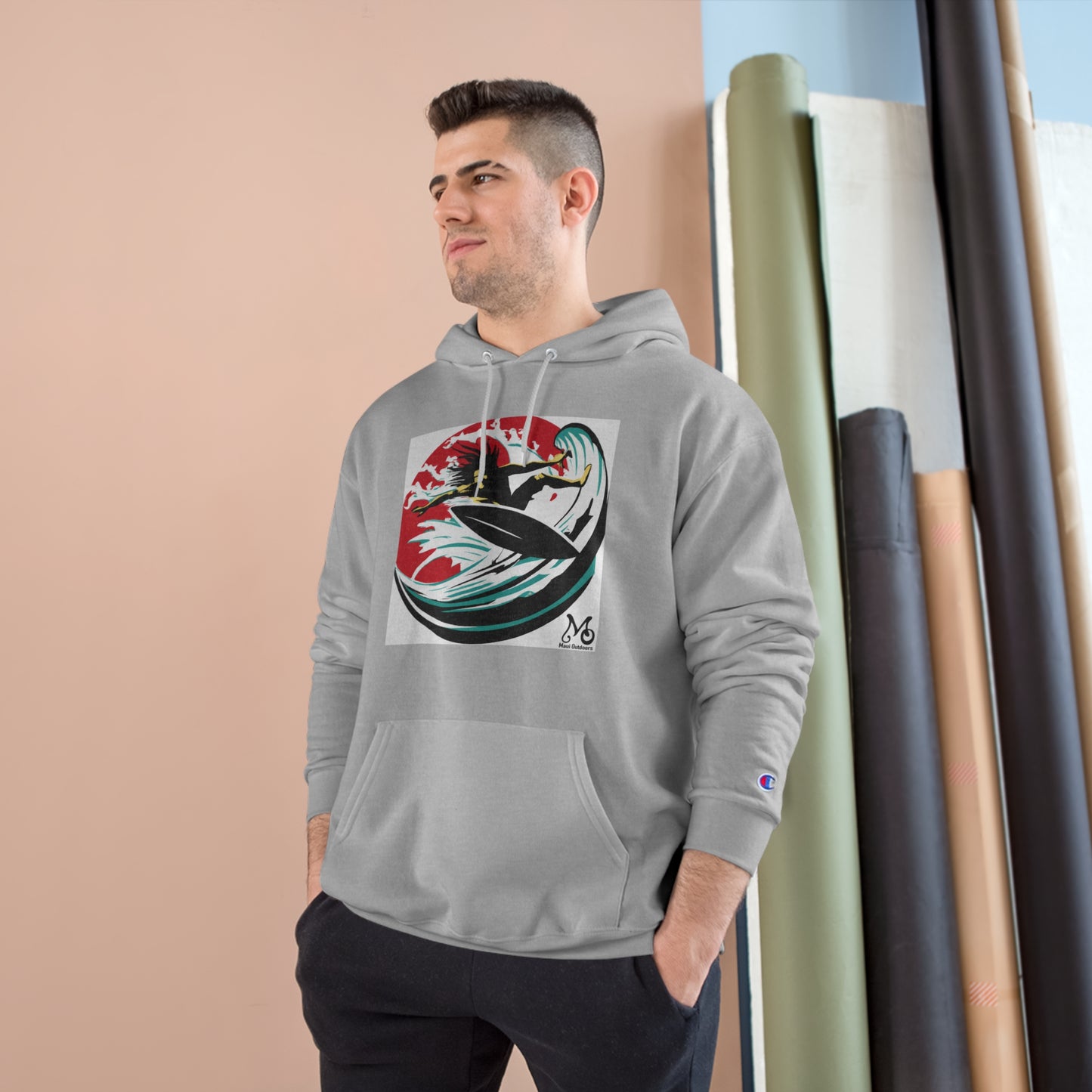 Air Gnarly Surfrider - Champion Hoodie