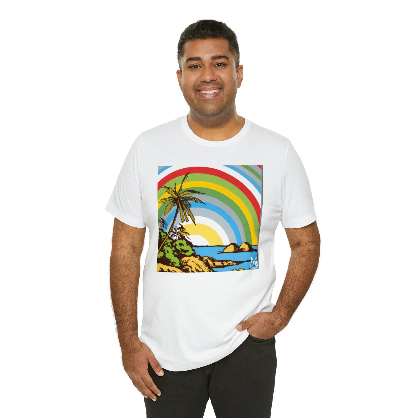 Rainbow Vista Isle - T-shirt