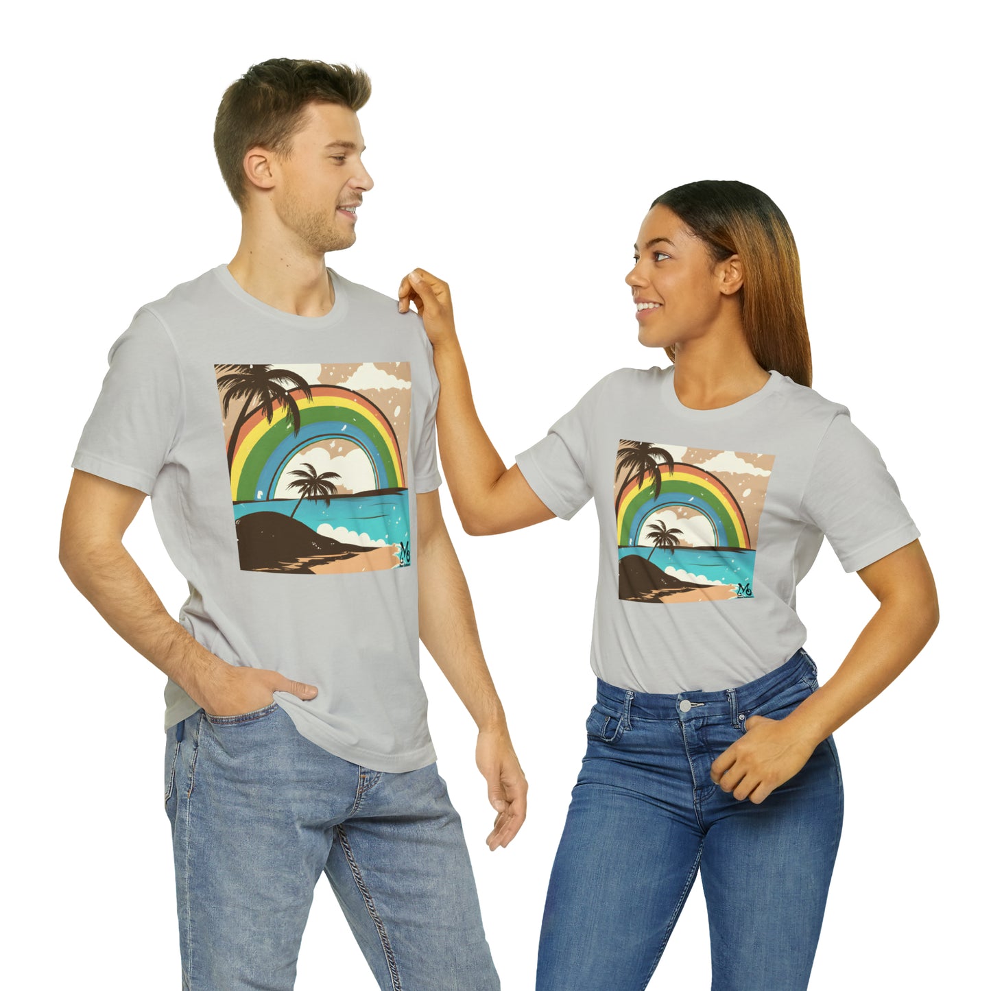 Rainbow Vista Island V - T-shirt