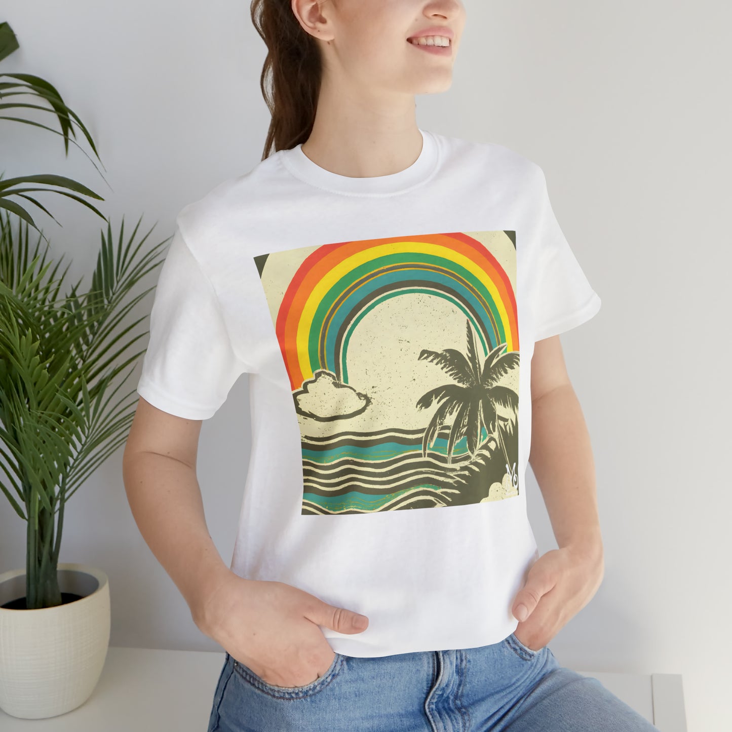 Rainbow Island Vista V - T-shirt