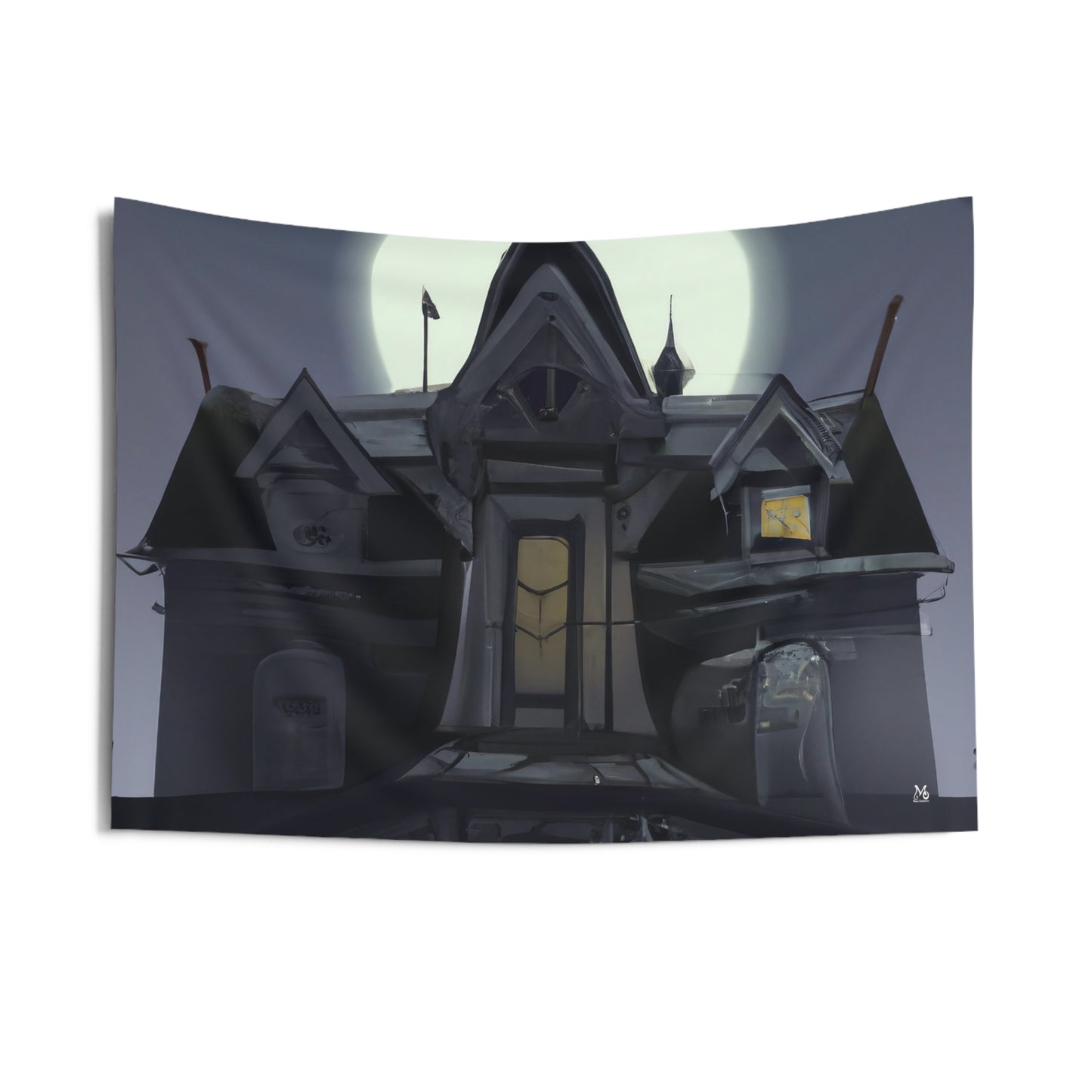 The Shadow Manor - Halloween Tapestry