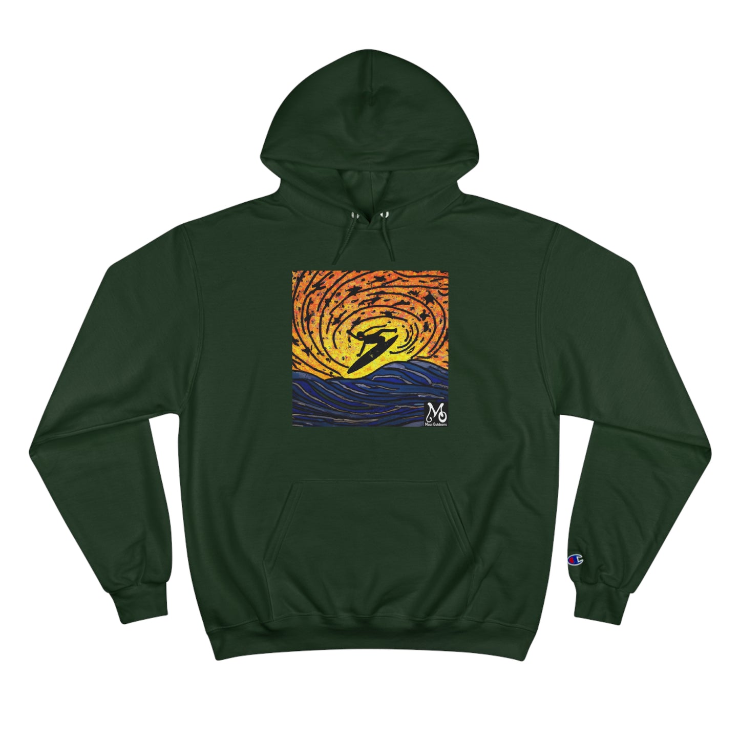 Cresting on the Horizon - Champion Hoodie