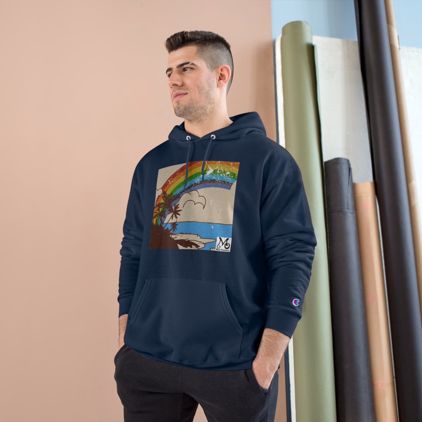 Rainbow Vista IX - Champion Hoodie