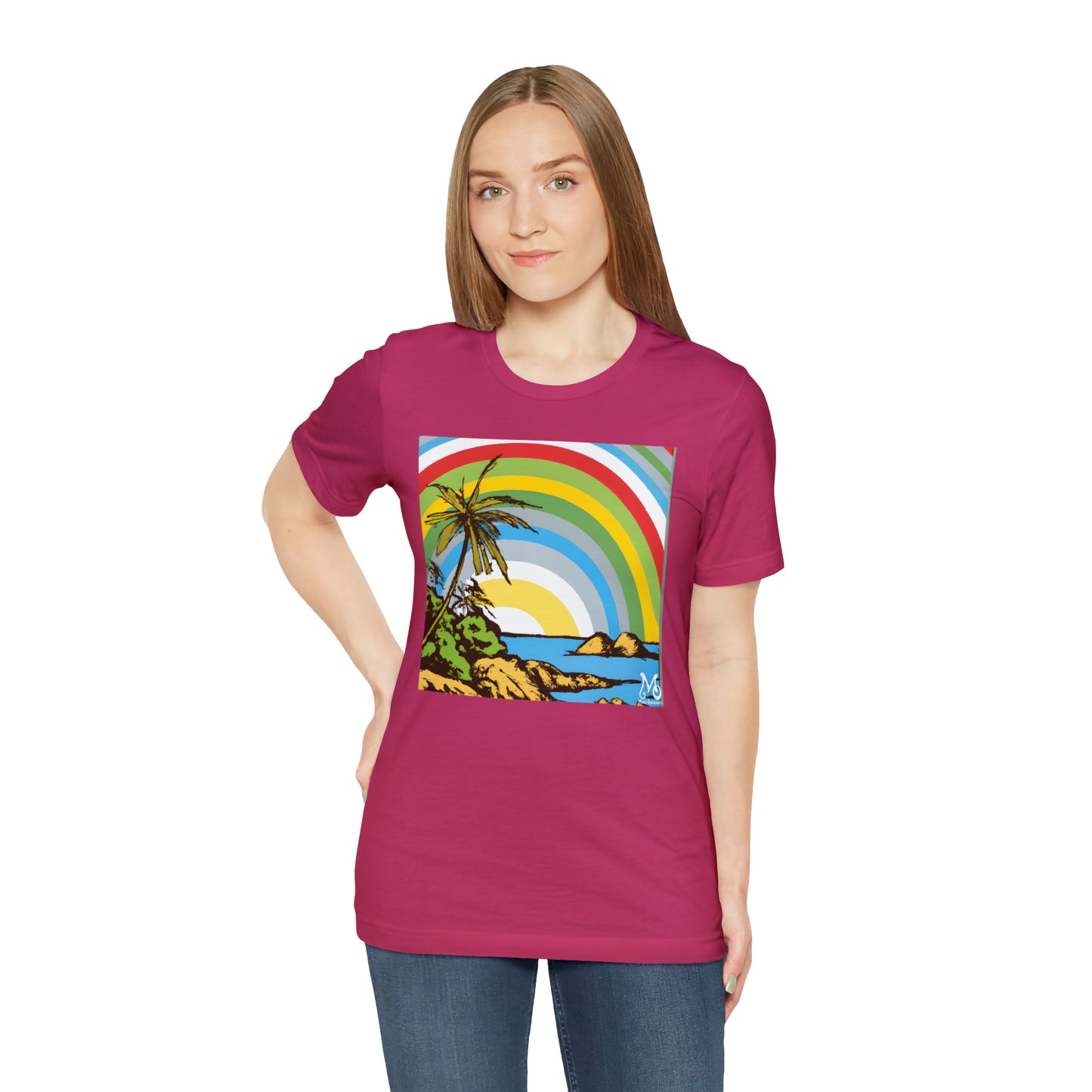 Rainbow Vista Isle - T-shirt