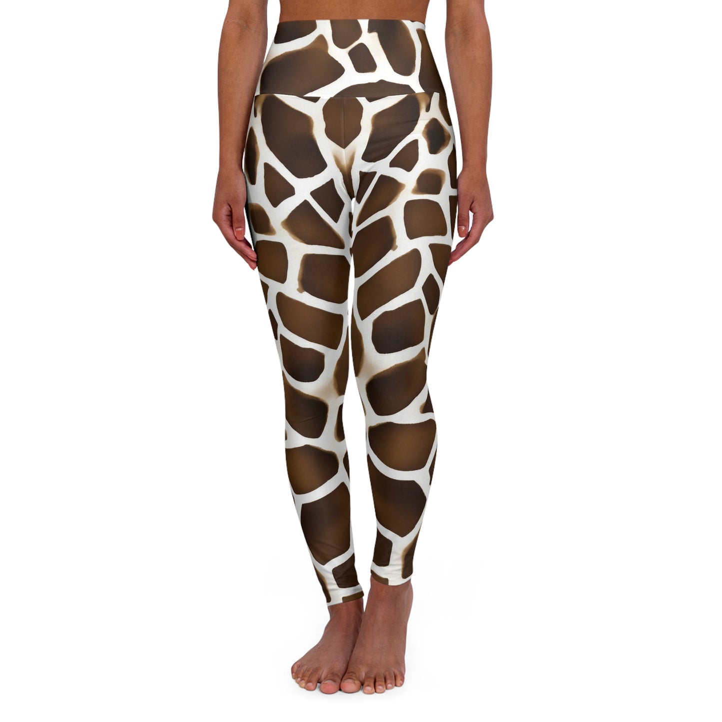 Giraffe Print - Yoga Pants