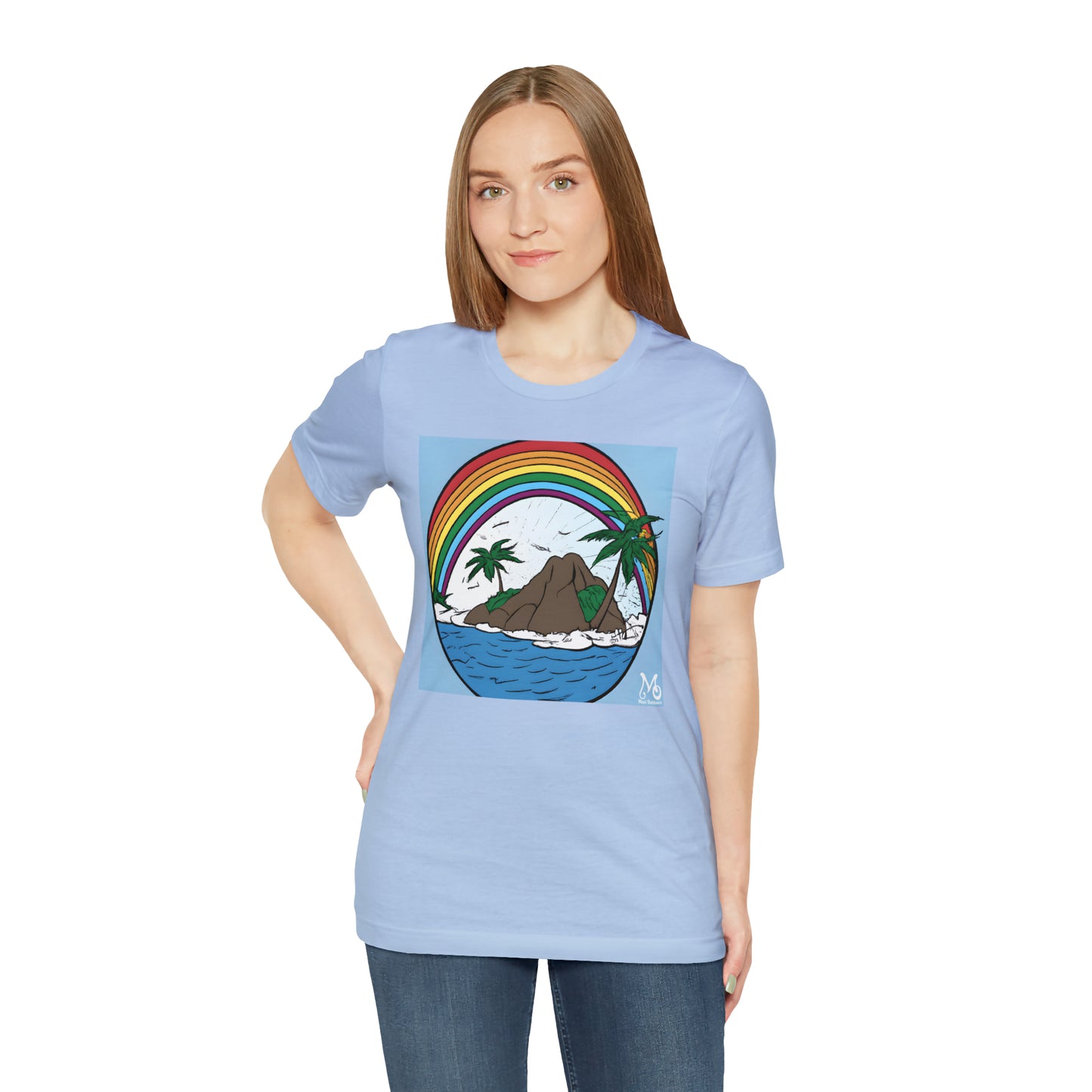 Rainbow Vista Island III - T-shirt