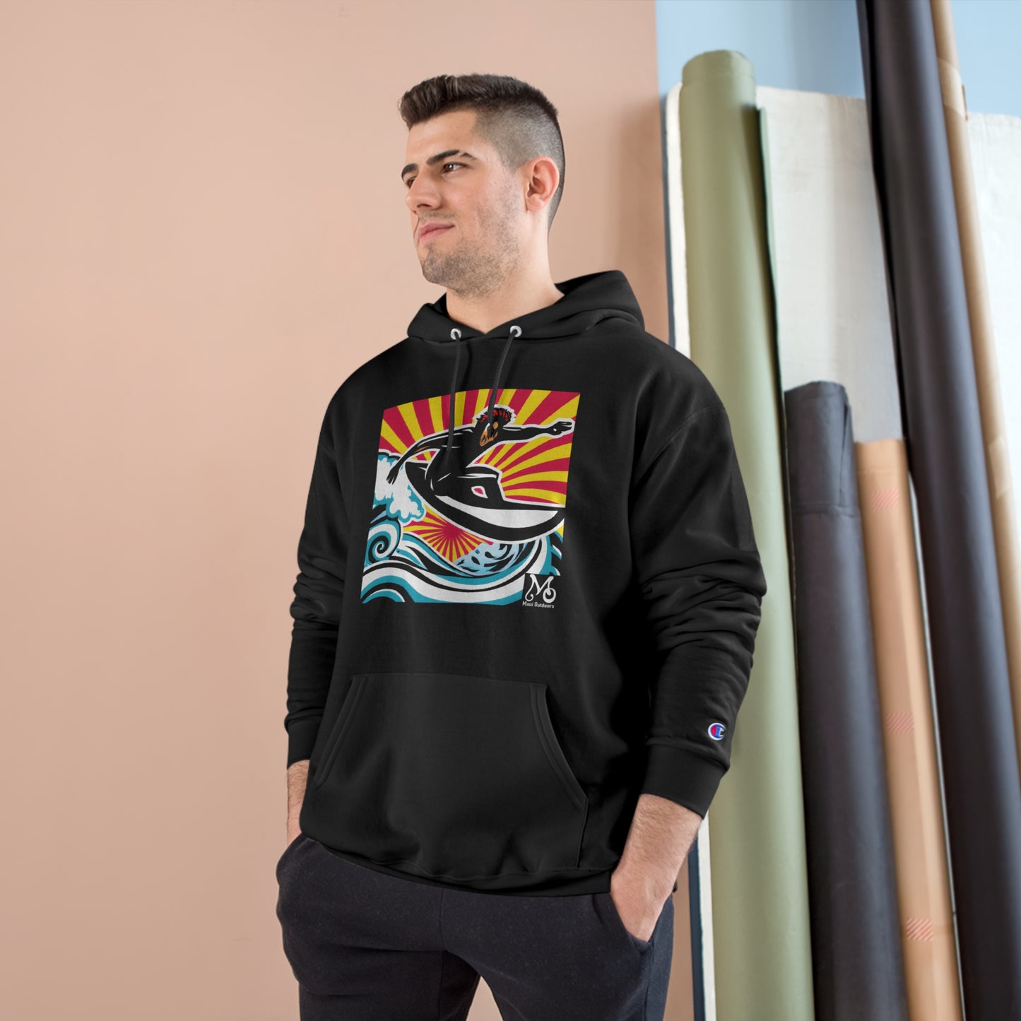 Wave Rider X - Champion Hoodie