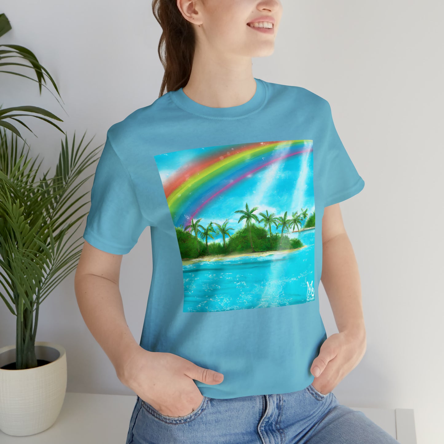 Tropical Serene Vista - T-shirt