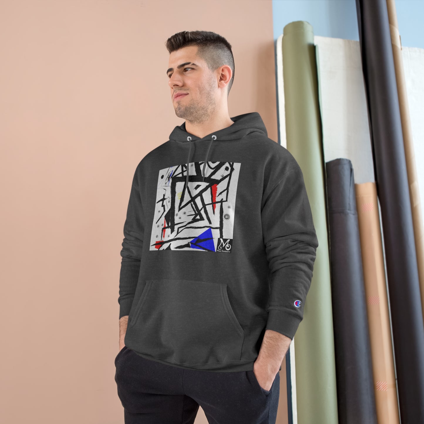 Intersecting Polychromes - Champion Hoodie