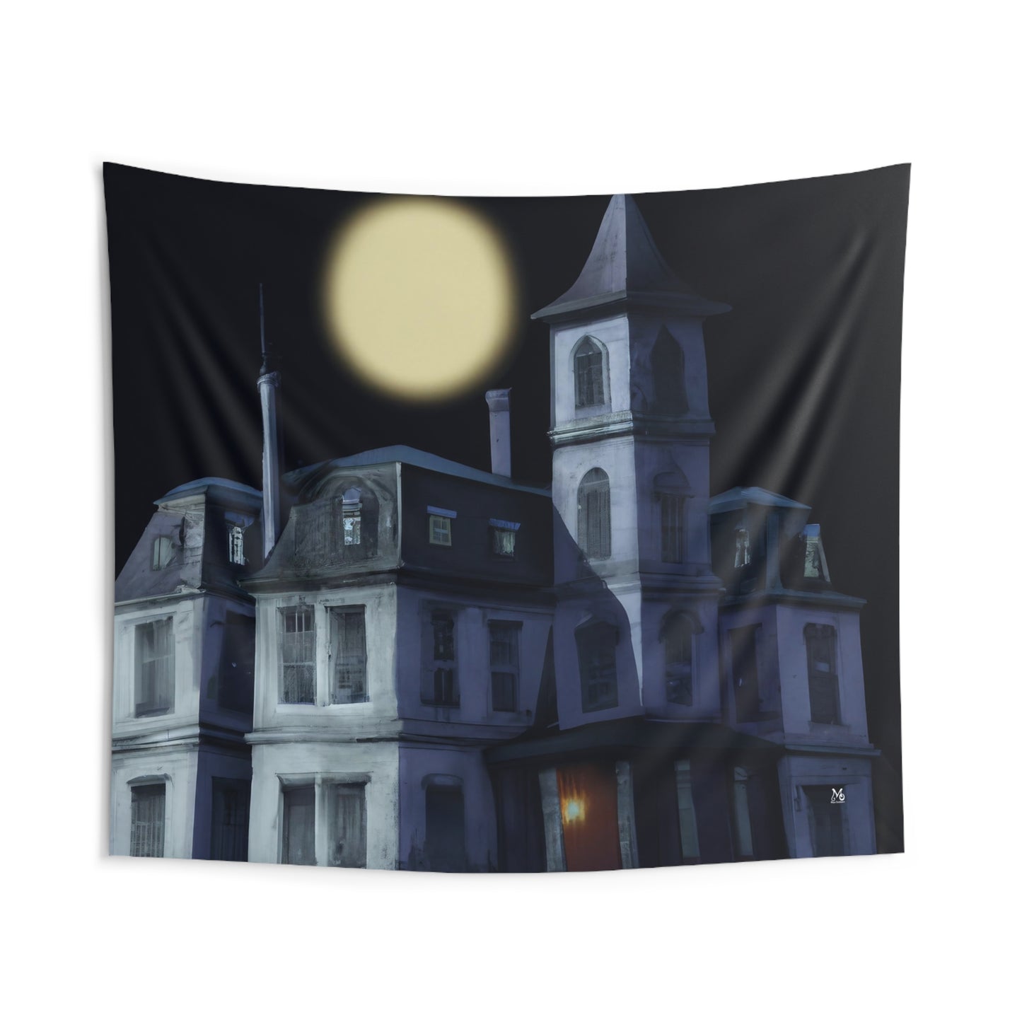 Haunted Manor of Misery - Halloween Tapestry